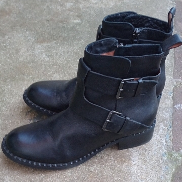 Ankle Leather Boots Ideal For Winter In Good Pre-owned Condition - Picture 7 of 16